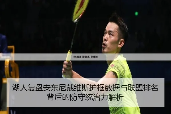 湖人复盘安东尼戴维斯护框数据与联盟排名背后的防守统治力解析